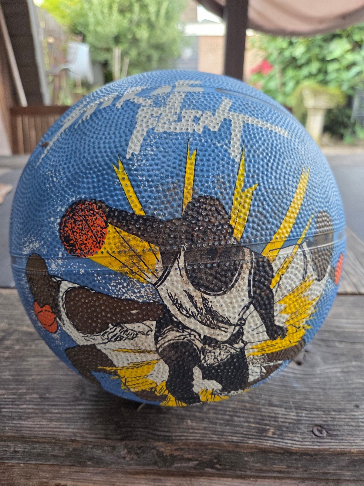 vintage basketbal los angeles, Verzenden, Gebruikt, Overige sporten