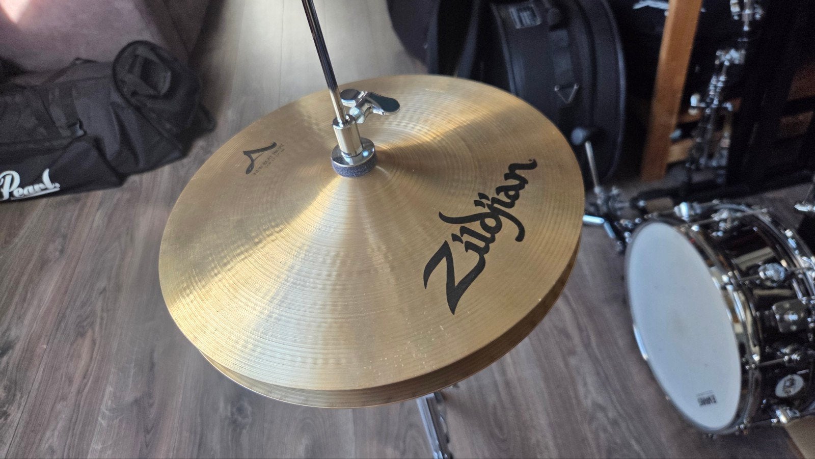 Zildjian A 12" New Beat Hihat - Zo goed als nieuw, Ophalen of Verzenden, Zo goed als nieuw, Overige merken
