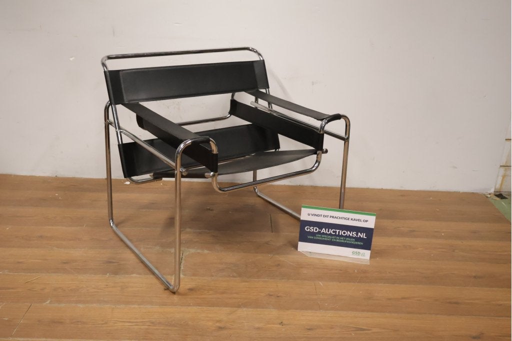 Vintage Wassily stoel van Marcel Breuer, Huis en Inrichting, Stoelen, Ophalen of Verzenden, Niet ingevuld, Niet ingevuld, Niet ingevuld