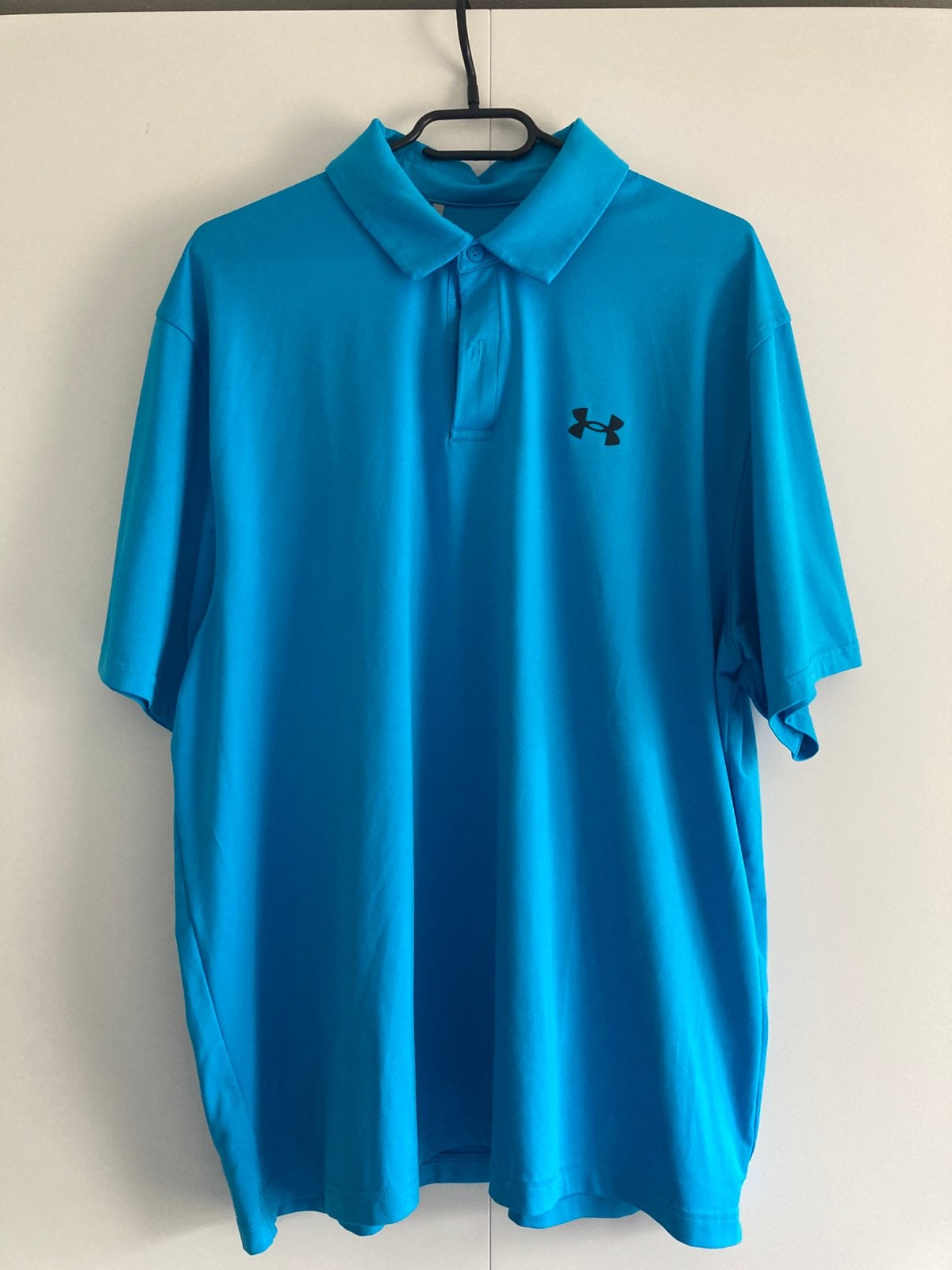 Under Armour golf polo XL, Kleding | Heren, Polo's, Verzenden, Zo goed als nieuw, Maat 56/58 (XL), Blauw