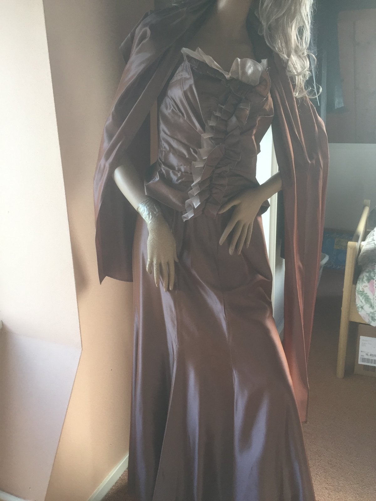 Vera Mont drie delige set Nieuwstaat 42, Kleding | Dames, Gelegenheidskleding, Overige typen, Bruin, Maat 42/44 (L), Ophalen of Verzenden