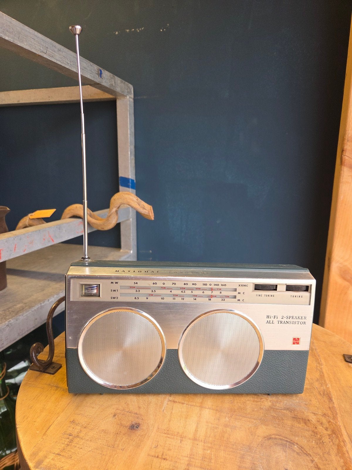 vintage National Panasonic T350 HiFi 2 speaker, Audio, Tv en Foto, Ophalen