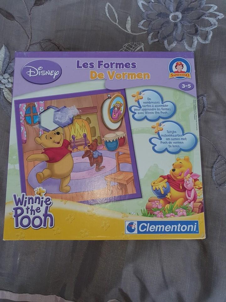 de vormen van winnie de pooh   (dv11), Ophalen of Verzenden, Gebruikt