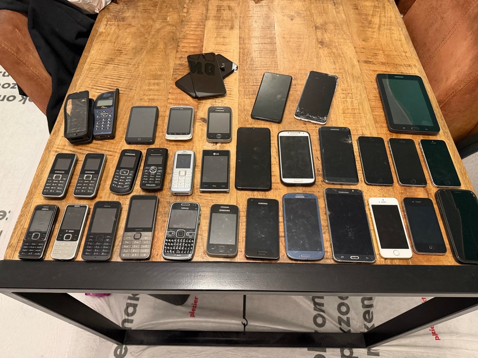 Partij Telefoons: Samsung, Apple, Oppo - Ongetest, Ophalen of Verzenden, Niet werkend, Zonder abonnement, Zonder simlock