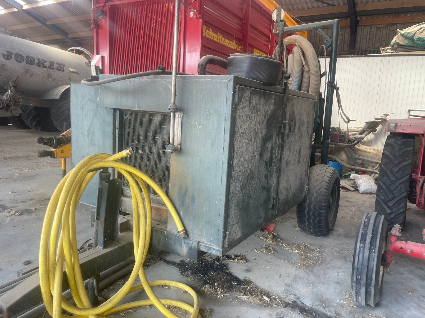 Pompset beregening haspel, Ophalen, Beregening en Drainage