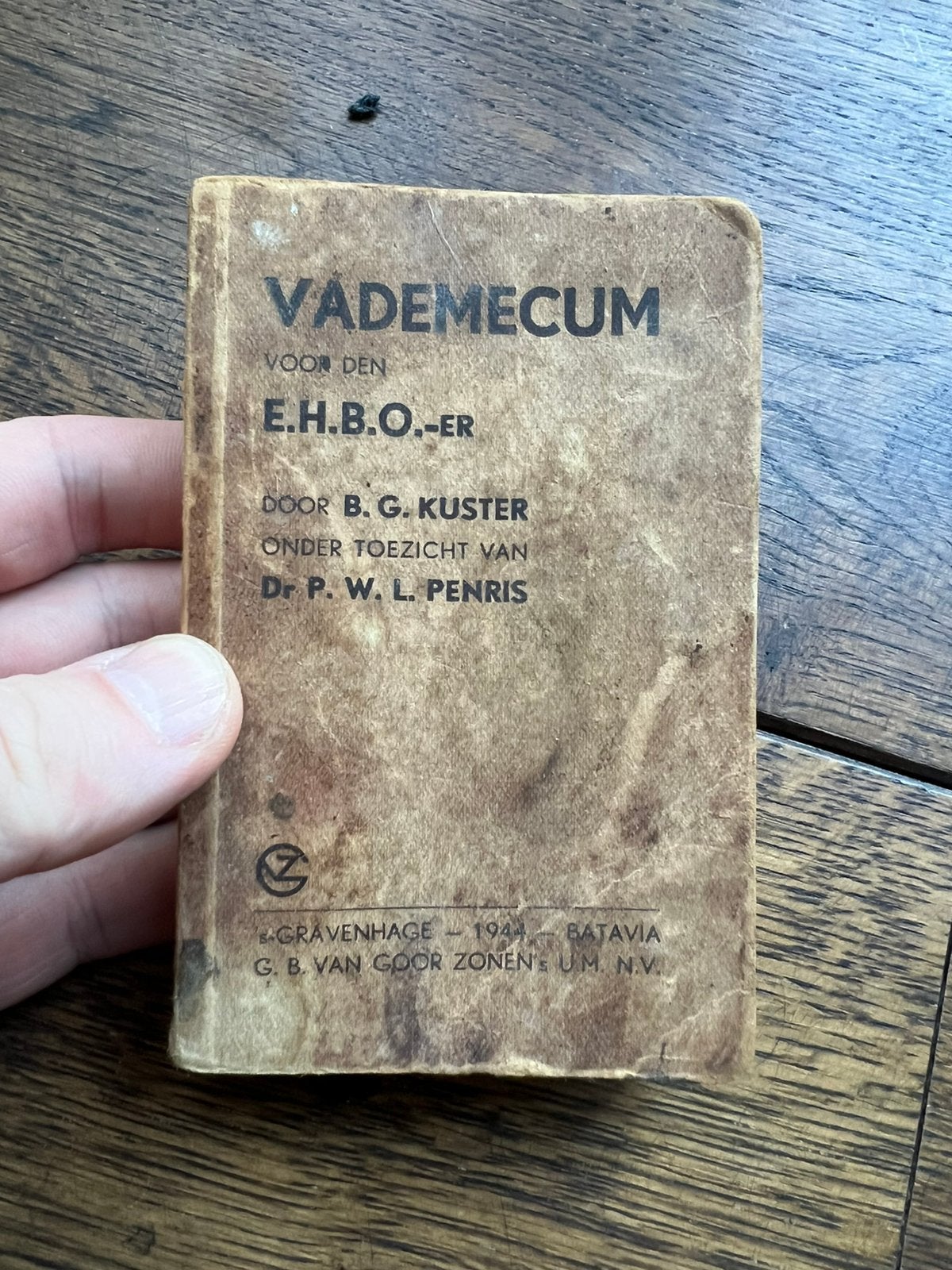 WO2 LBD Nederlands handboekje EHBO 1944 Rode Kruis, Verzamelen, Verzenden, Overige soorten, Nederland