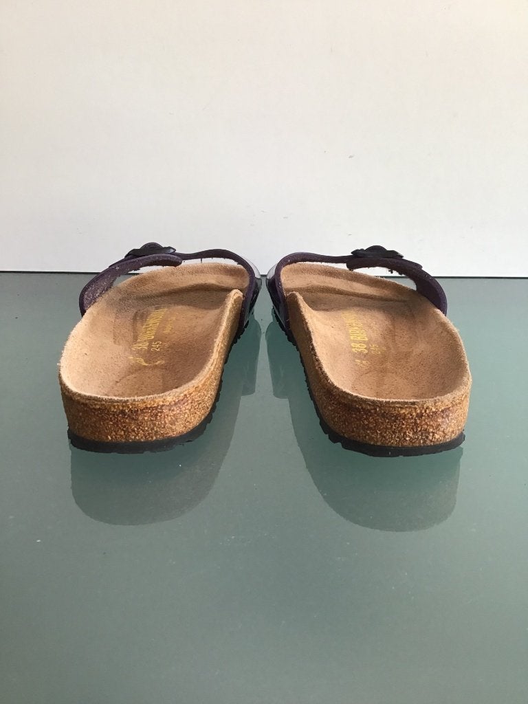 Birkenstock Madrid 38 | paars | Gratis verzenden, Slippers, Overige kleuren, Verzenden, Zo goed als nieuw