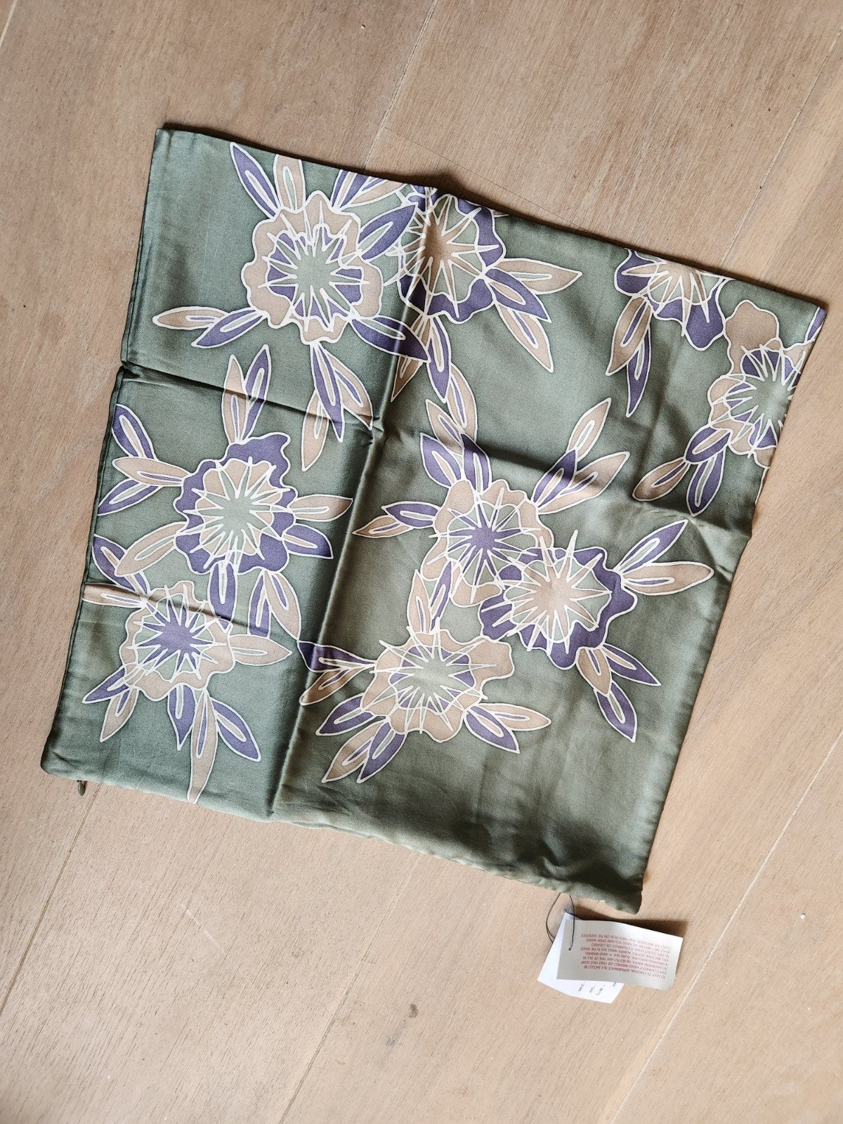 Quarzia - zijden kussenhoes - 45x45 - Spicky Flow, Overige merken, Met print, Nieuw, Ophalen of Verzenden