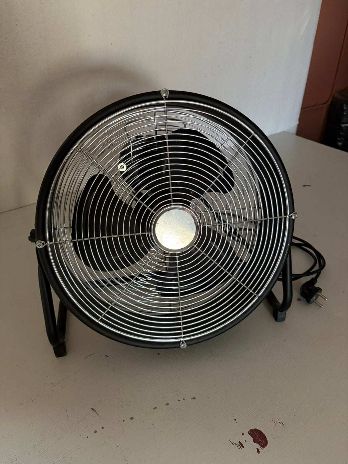 Ventialor Blokker, Ophalen, Zo goed als nieuw, Tafelventilator