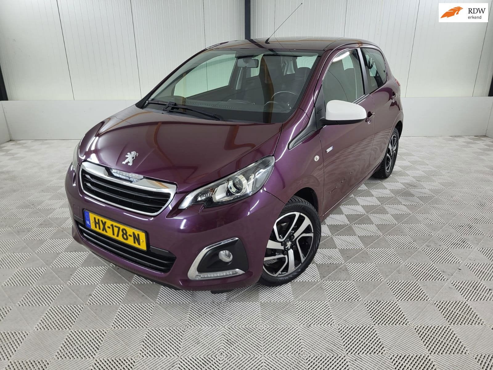 Peugeot 108 1.0 e-VTi Envy, Airco, Sportvelgen, Leuke uitvoe, Auto's, Voorwielaandrijving, Stof, Gebruikt, Overige kleuren
