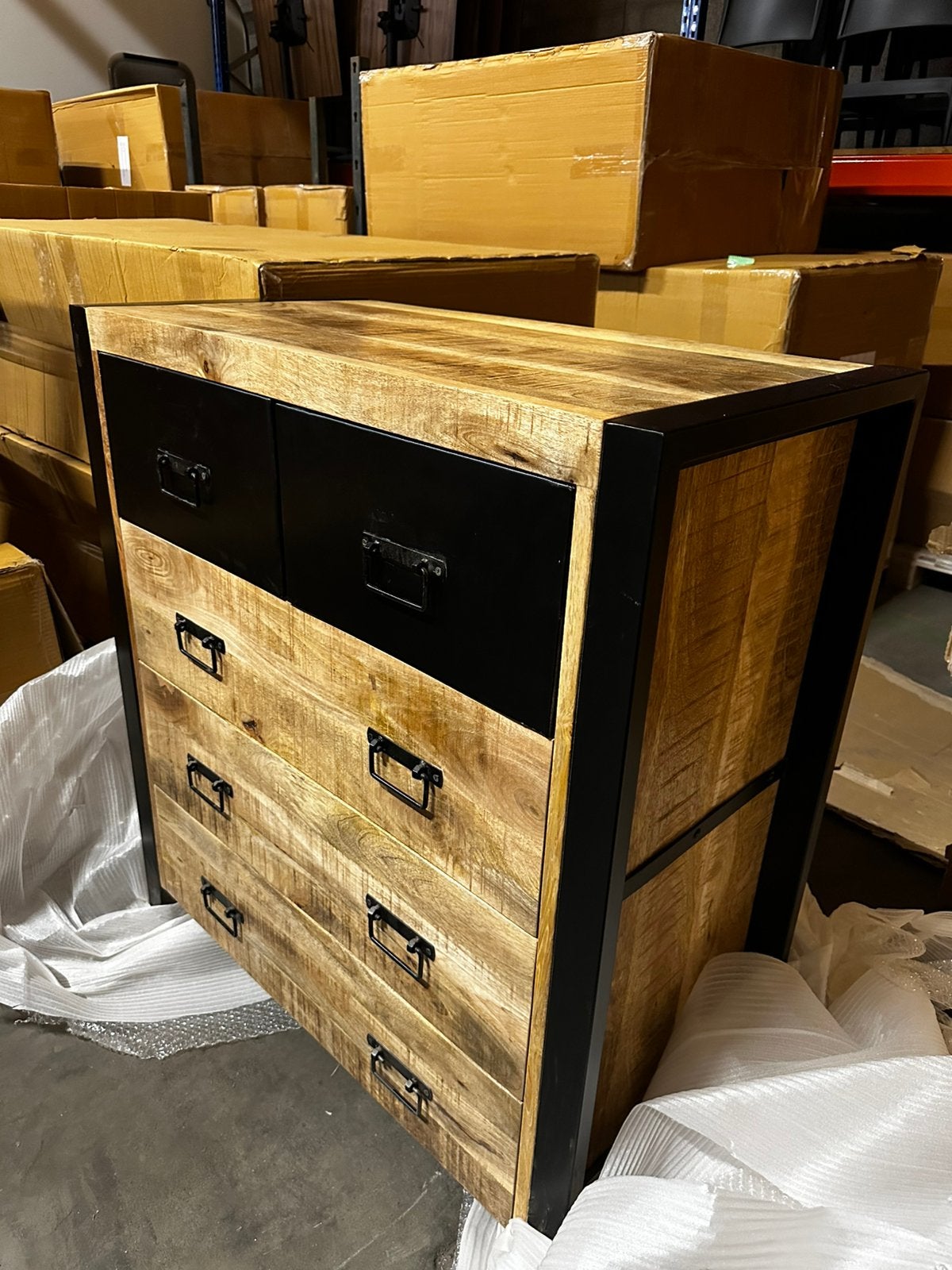 Ladekast NIEUW - Zware kwaliteit - MANGO 329€, Huis en Inrichting, Kasten | Ladekasten, Ophalen, 50 tot 100 cm, Zo goed als nieuw
