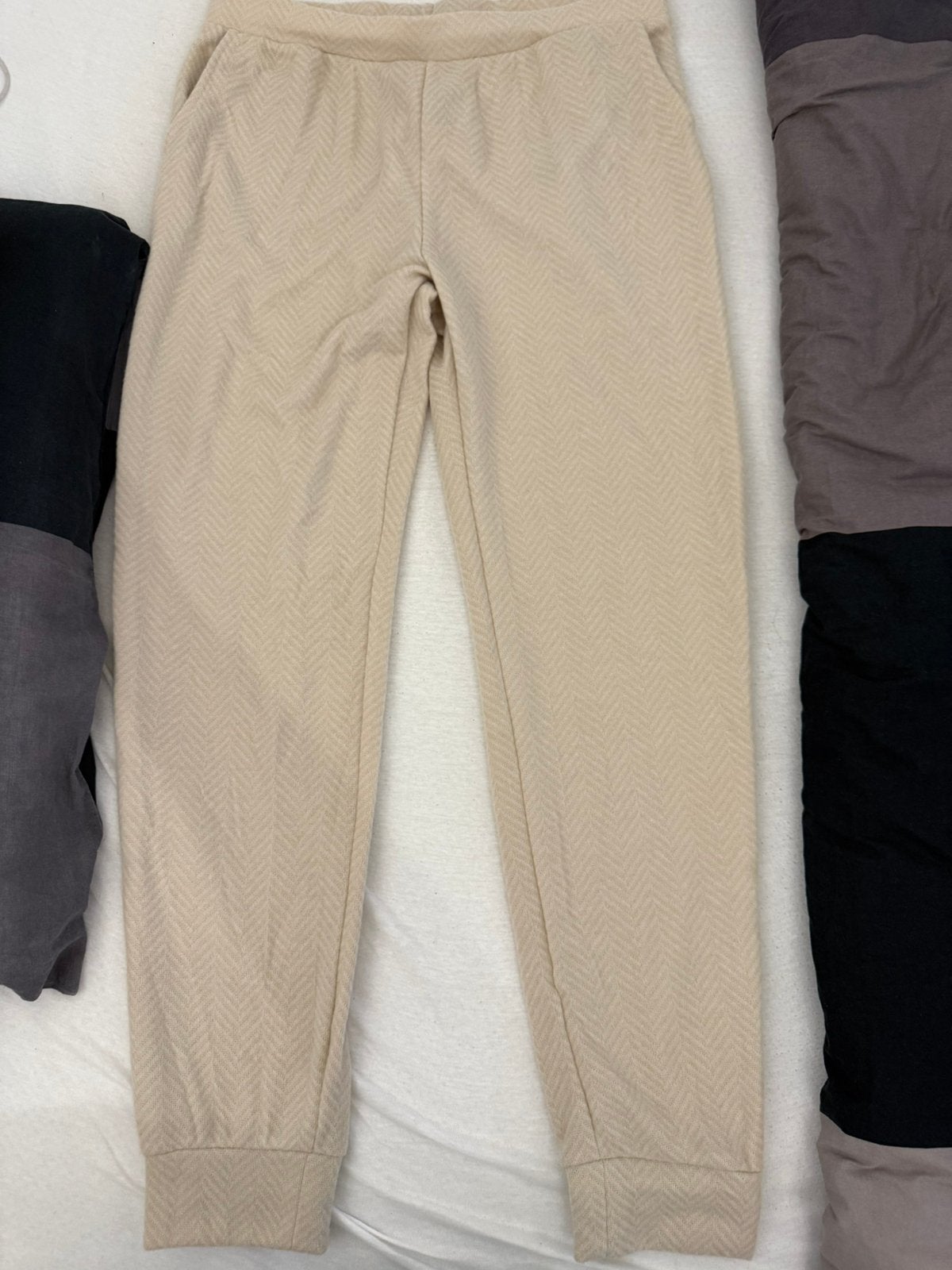 Dames Huisbroek, Ophalen of Verzenden, Nieuw, Maat 46/48 (XL) of groter, Beige