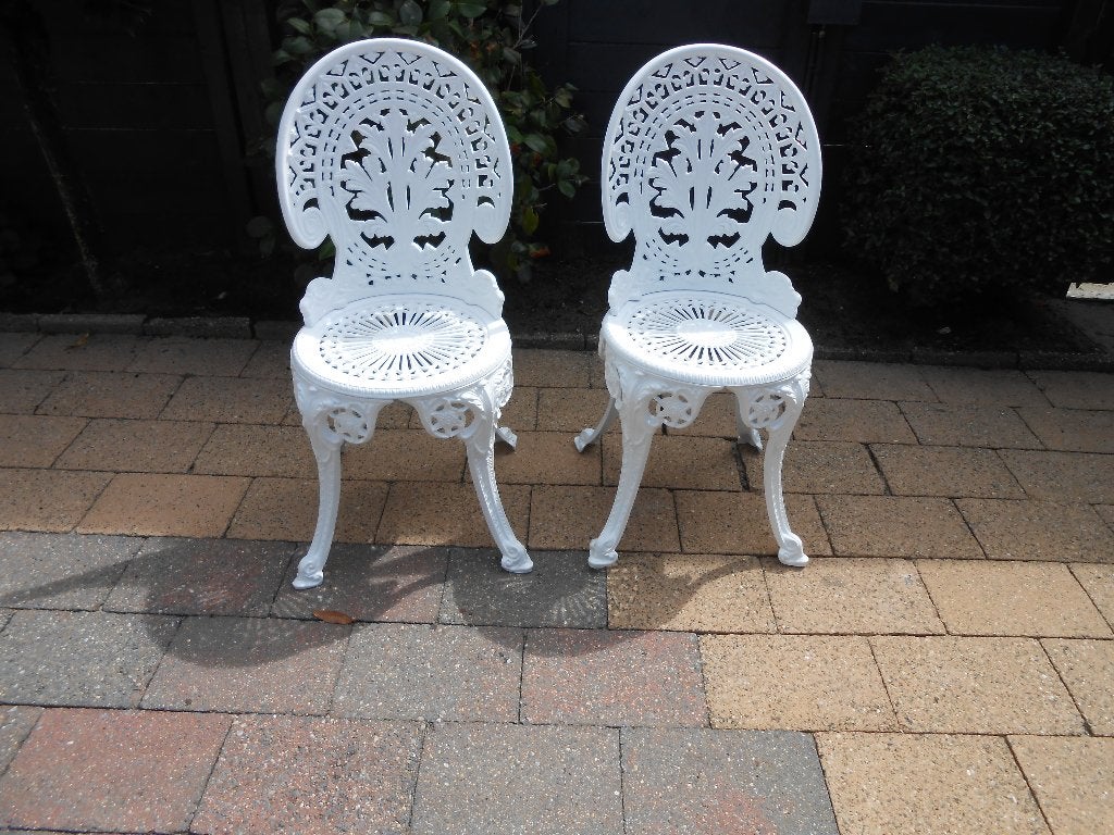 bistro stoelen, Ophalen