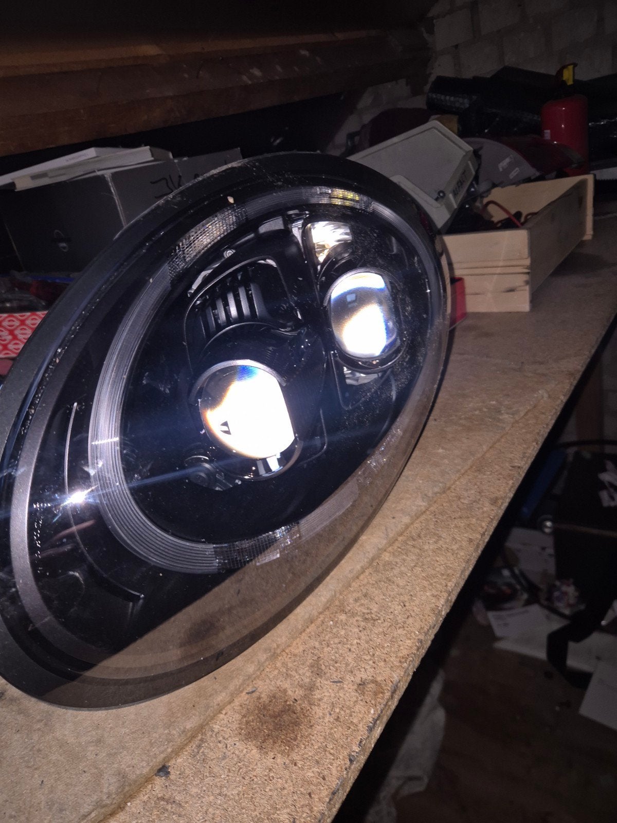 Porsche 991 GT3 LED Koplamp Rechts (991.631.964.64), Ophalen of Verzenden, Gebruikt, Porsche