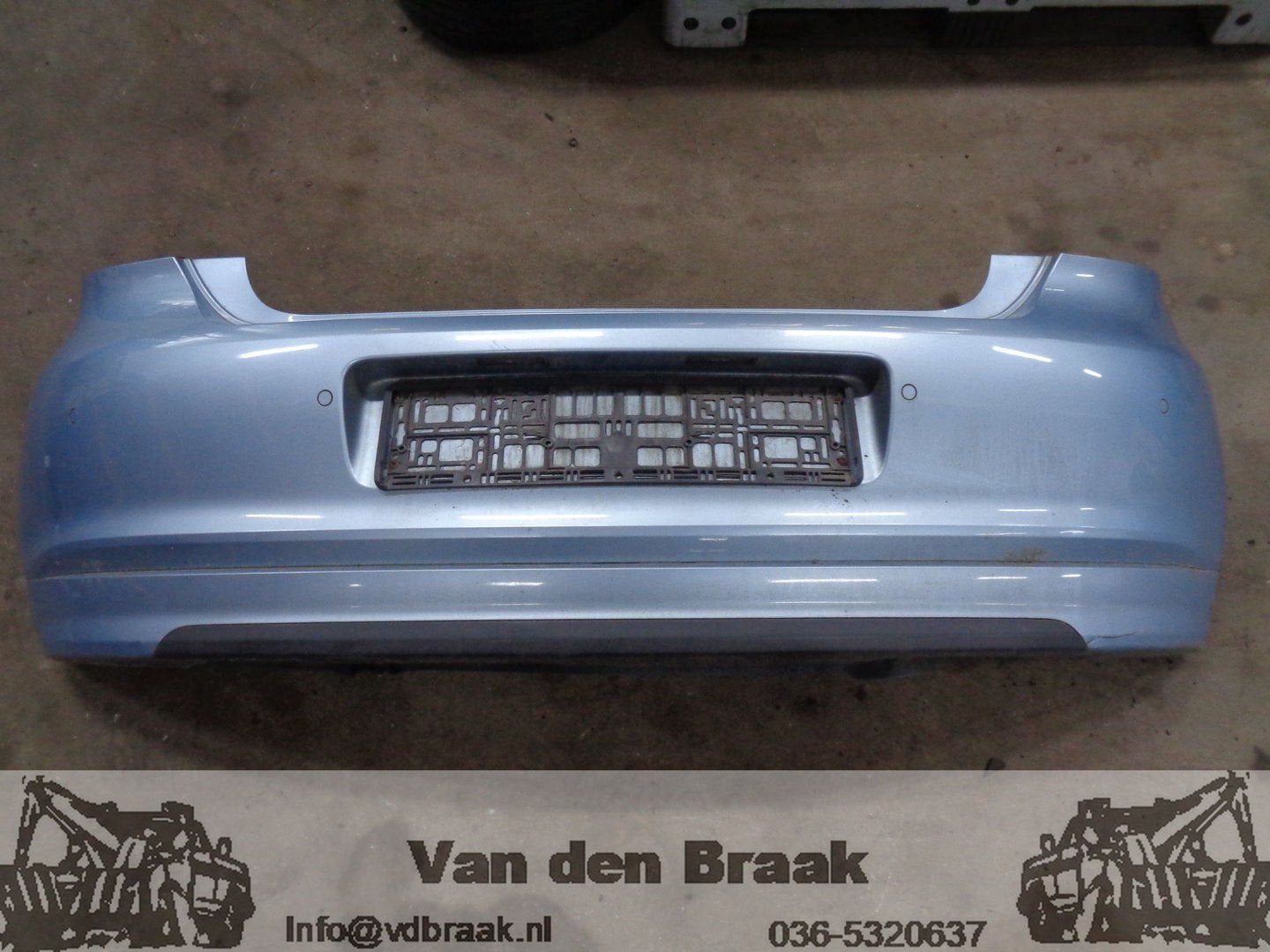 Volkswagen Polo 2009-2014 Achterbumper, Gebruikt, -, Volkswagen, Herkomst onderdeel bekend