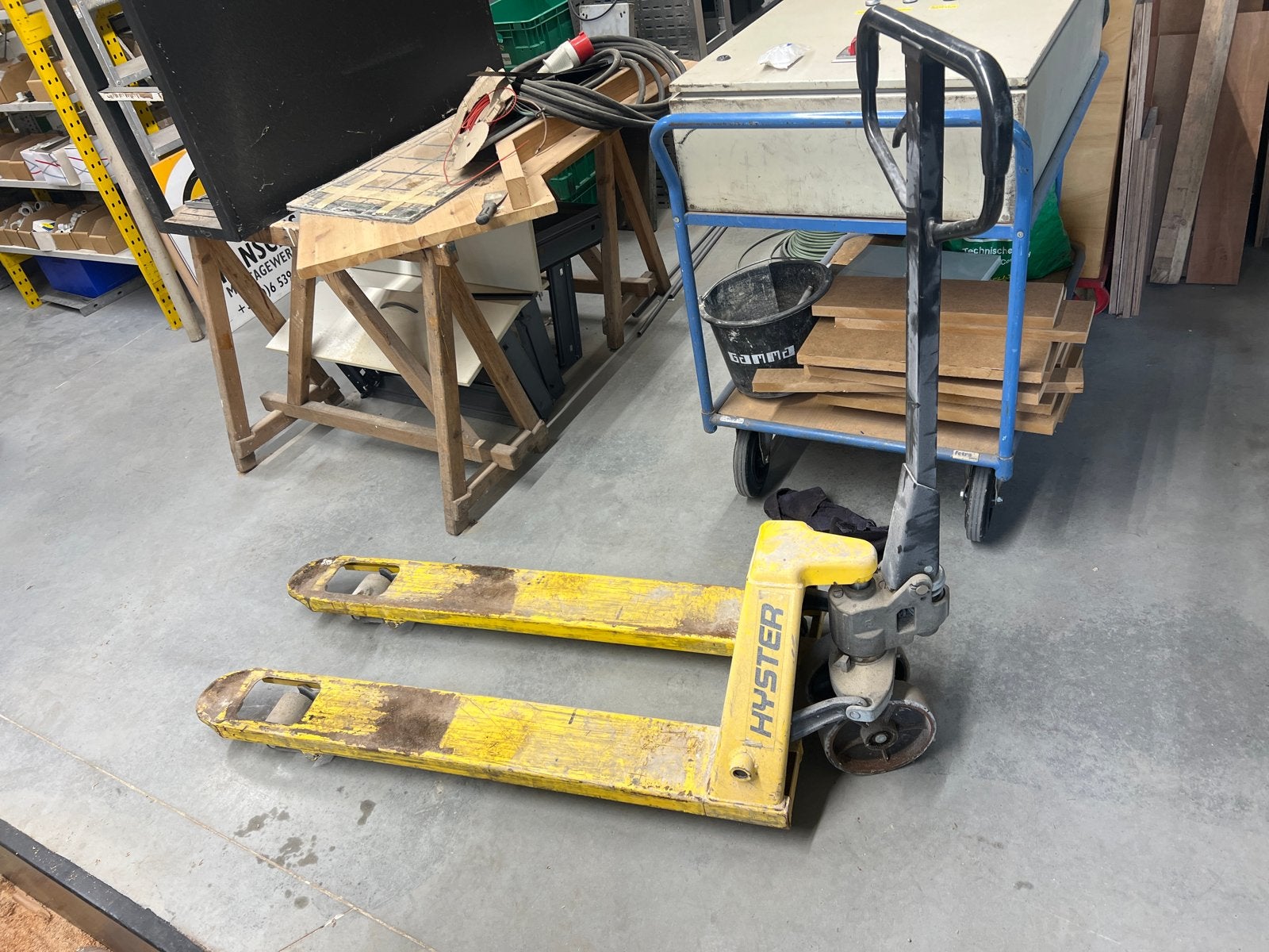 Hyster Palletwagen 2500 kg - Gebruikt, Ophalen of Verzenden, Gebruikt