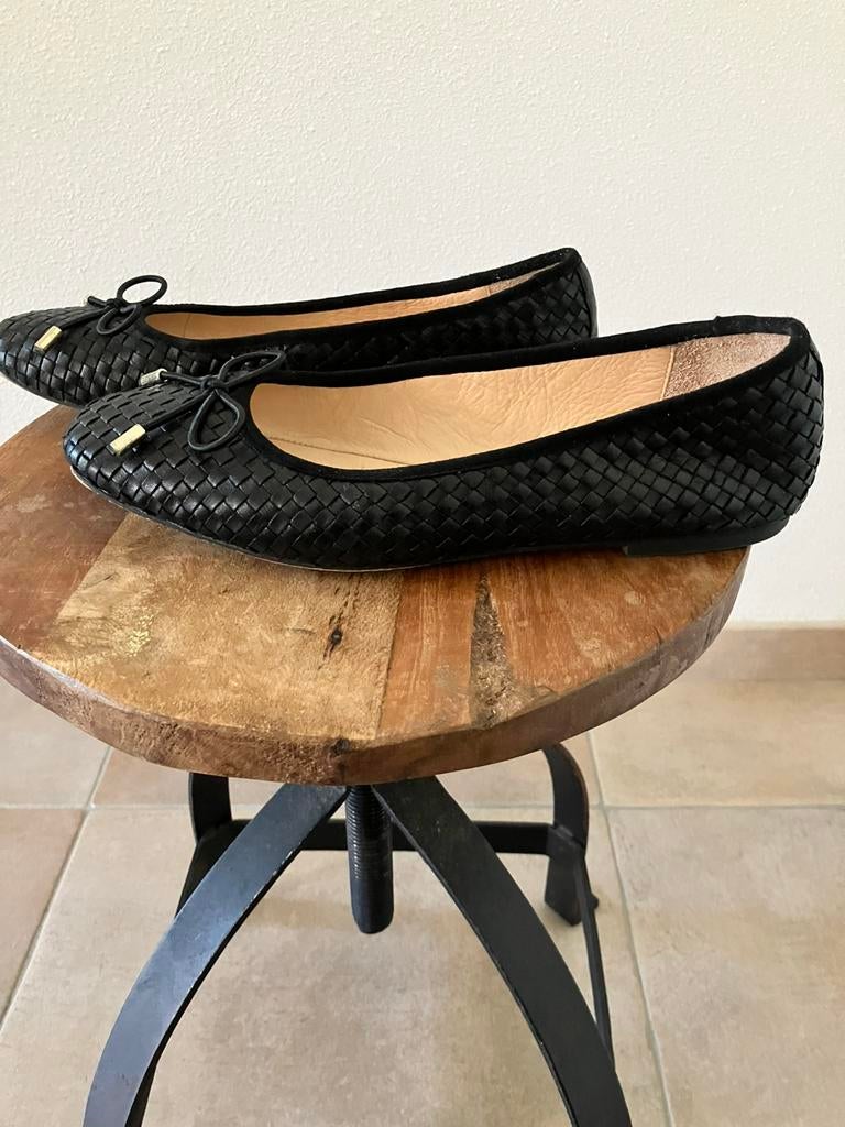 Ballerina’s Lina Locchi, Verzenden, Zwart, Ballerina's, Zo goed als nieuw