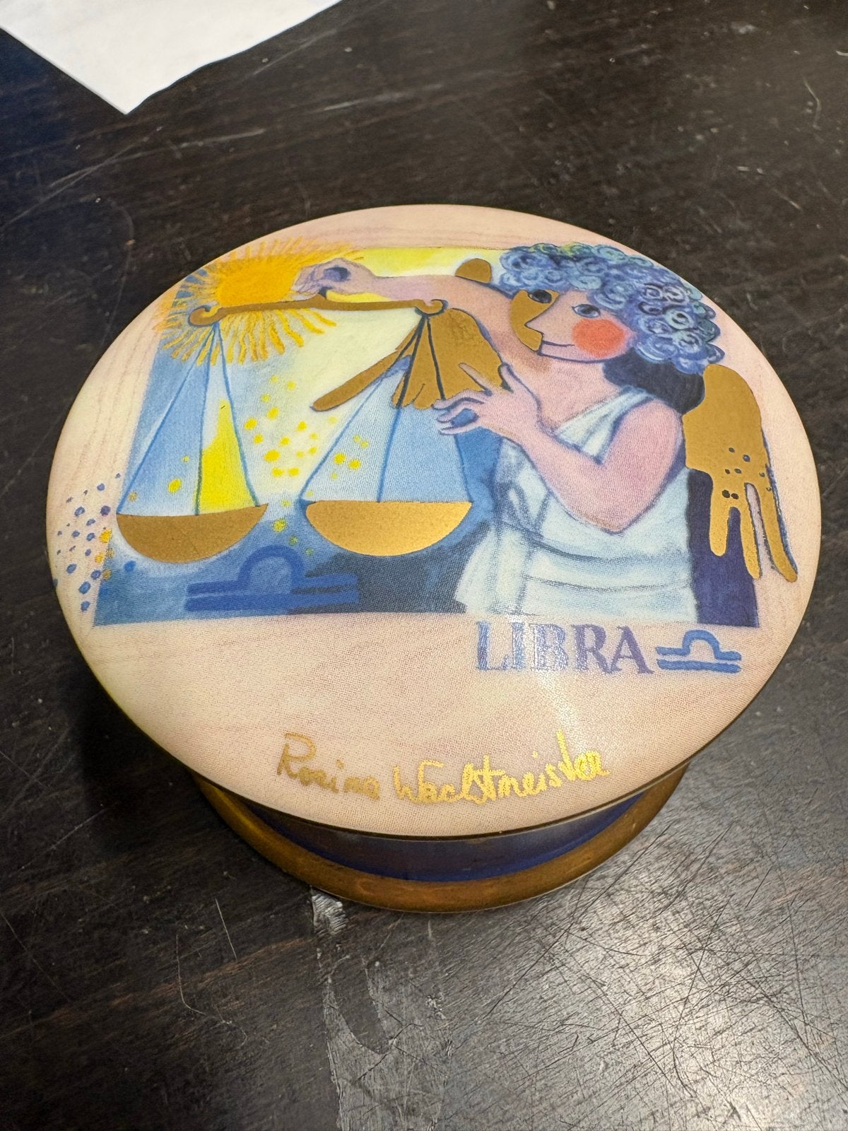 Rosina Wachtmeister Goebel Artis Orbis Libra Doosje, Ophalen