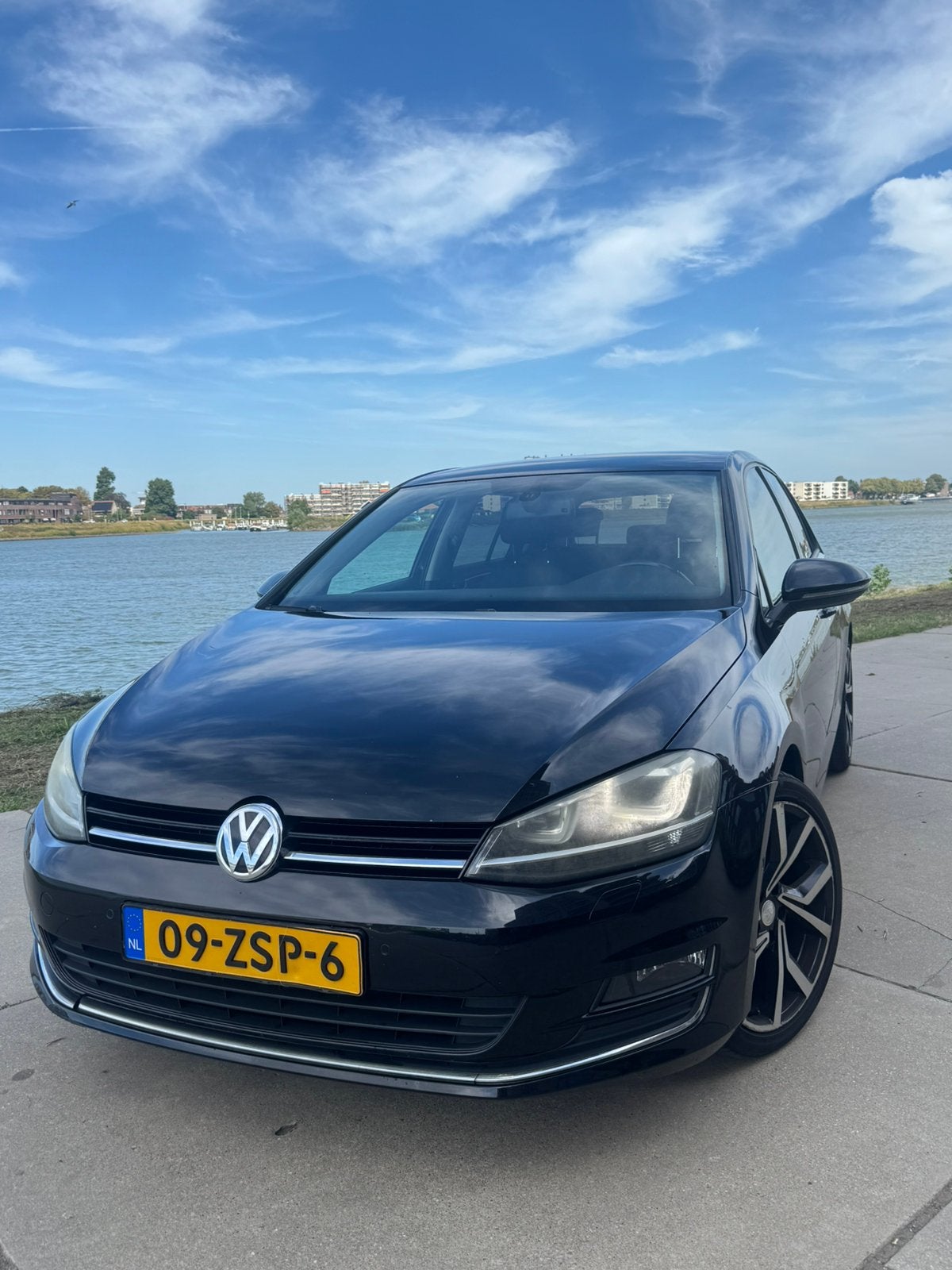 Volkswagen Golf 1.2 TSI 77KW 5D DSG Keyless 2013 Zwart, Auto's, Euro 5, 4 cilinders, 620 kg, Origineel Nederlands