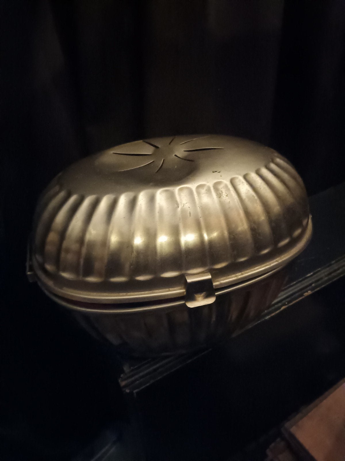 Vintage metawa metalen theemuts, Ophalen of Verzenden