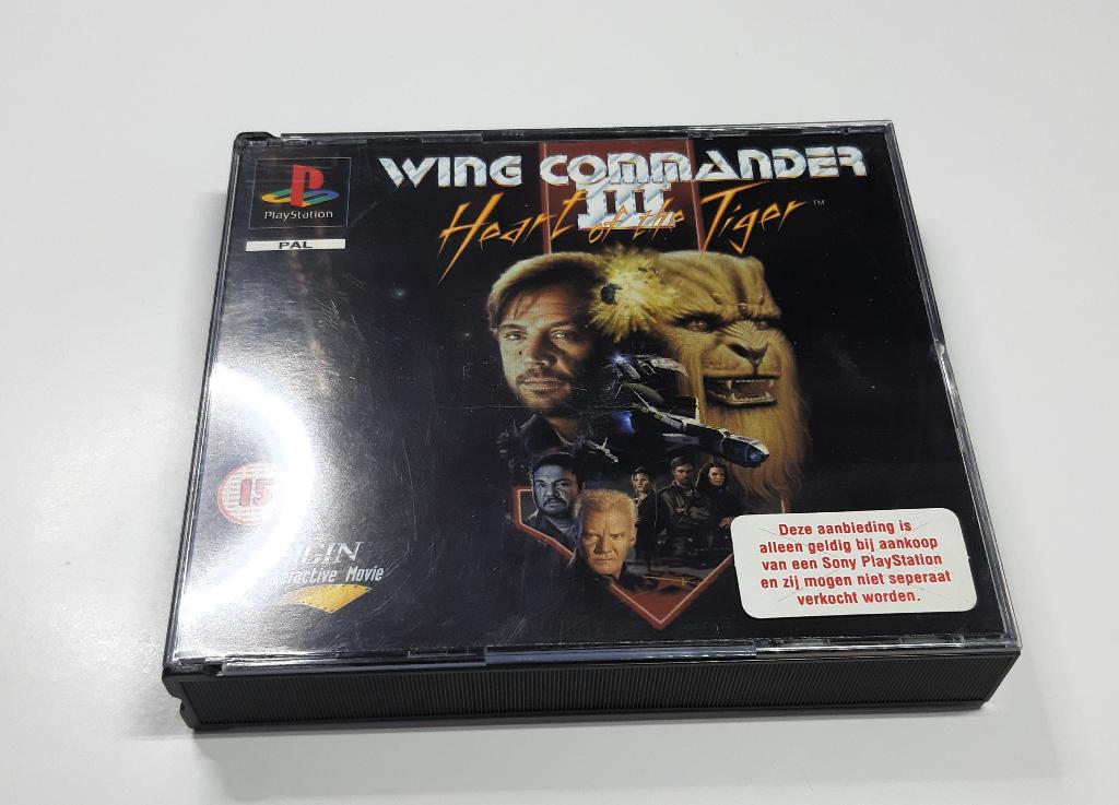 Wing Commander 3 PlayStation 1 Ps1, Verzenden, Overige genres, 1 speler, Zo goed als nieuw