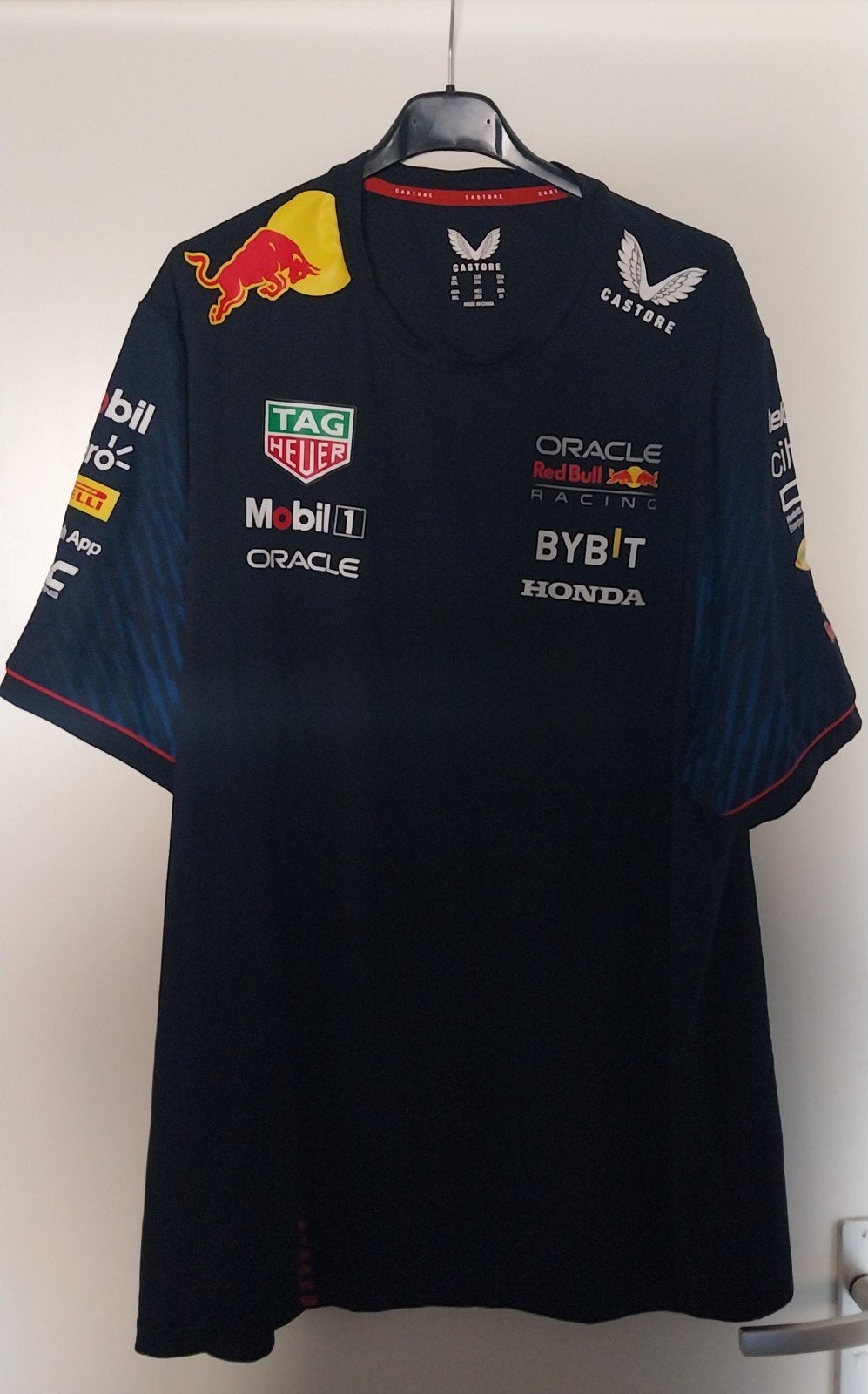 Red Bull Racing F1 T-shirt - Maat XXL, Kleding | Heren, Zwart, Overige maten, Ophalen of Verzenden, Zo goed als nieuw