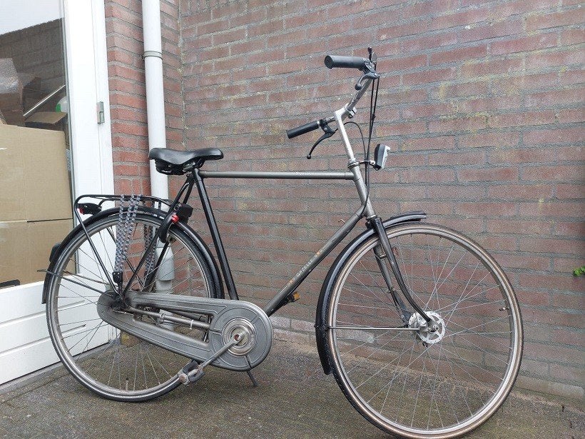 heren gazelle fiets, frame 60 cm, Ophalen, Gebruikt, Versnellingen, 57 tot 61 cm