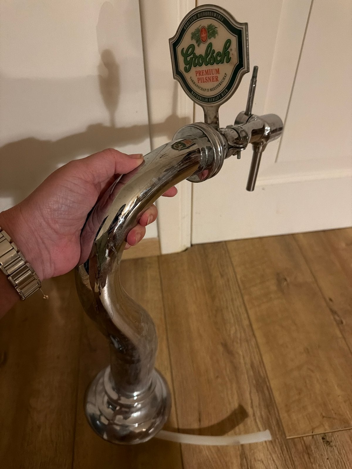 Grolsch Premium Pilsner Biertap - Uniek Design, Ophalen of Verzenden, Gebruikt, Overige typen, Grolsch