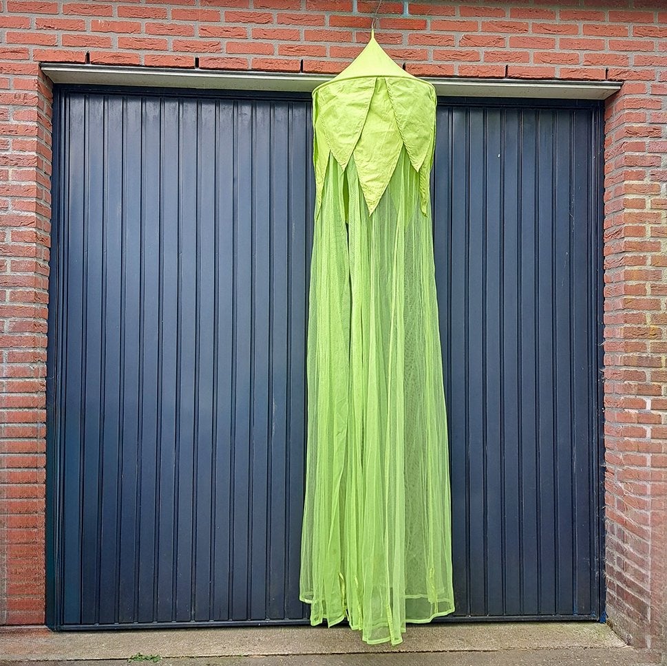 Een IKEA HIMMEL bedhemel/klamboe in een limegroene kleur, Groen, Wasbaar, Ophalen of Verzenden, Zo goed als nieuw