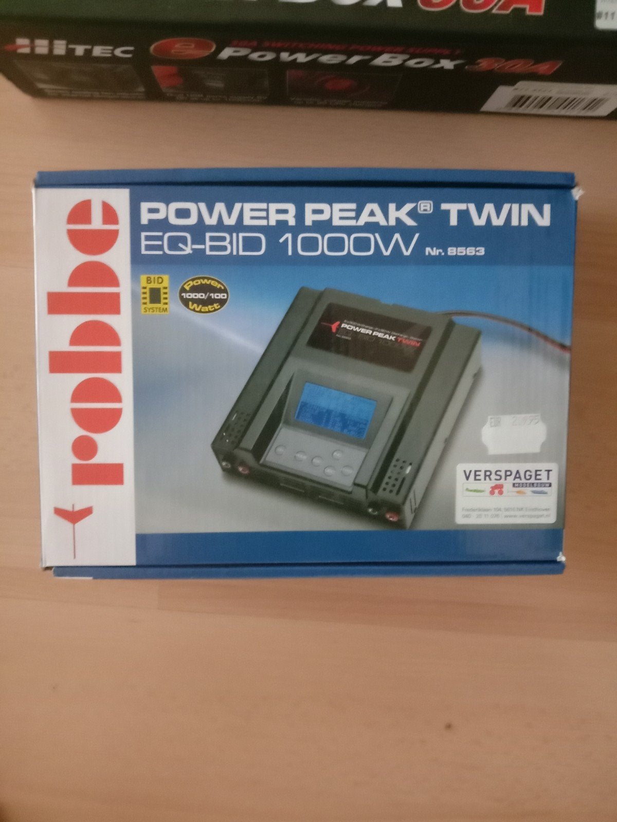 laad combo nieuw Robbe hitec 1000 watt 30 a 18 volt compleet, Elektro, Nieuw, Ophalen of Verzenden, Onderdeel