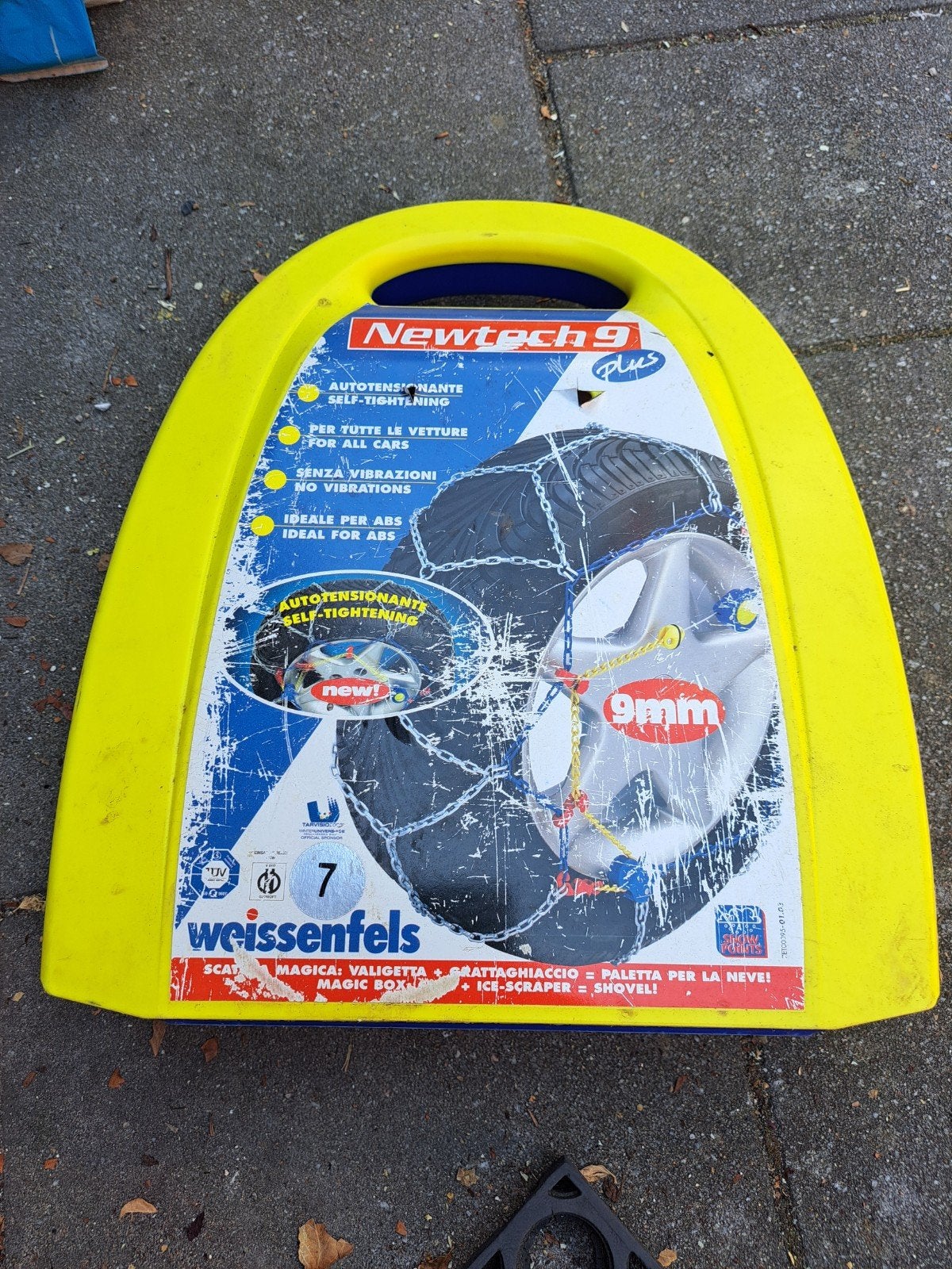 Weissenfels Newtech 9 sneeuwkettingen - Maat 07, Auto diversen, Sneeuwkettingen, Ophalen, Nieuw