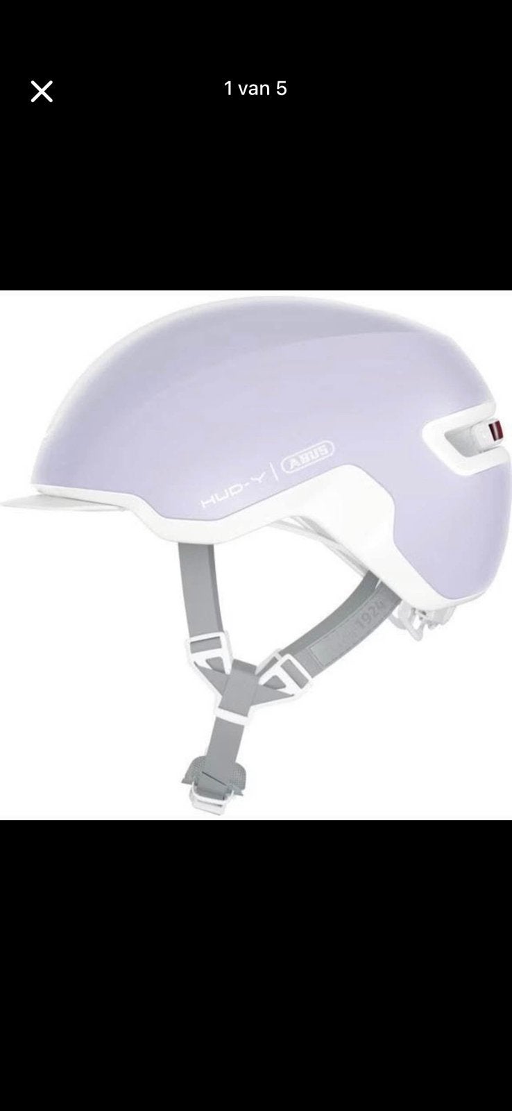 ABUS HUD-Y pure lavender S (voor jongen/meisje) 50-55 cm, Ophalen, Zo goed als nieuw