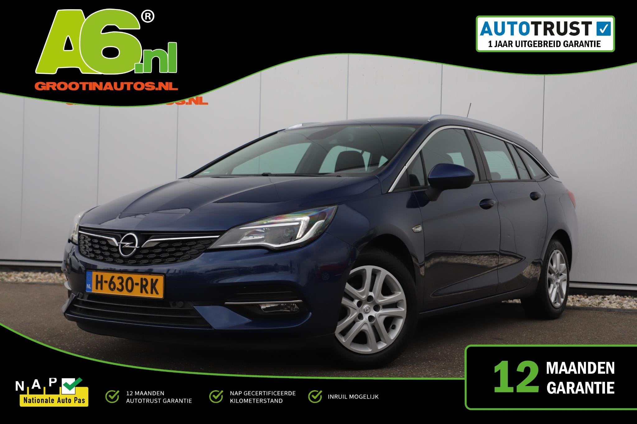 Opel Astra Sports Tourer 1.2 Edition 110PK Navigatie Comfort, Auto's, Opel, Voorwielaandrijving, Stof, Gebruikt, Euro 6