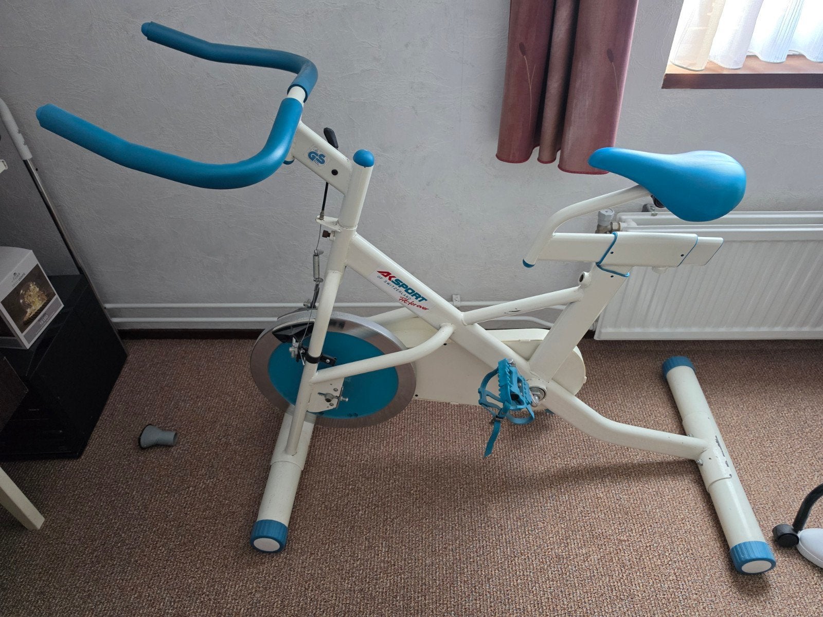 Hometrainer AK Sport of Switzerland Fit forever, Ophalen, Gebruikt, Metaal, Benen