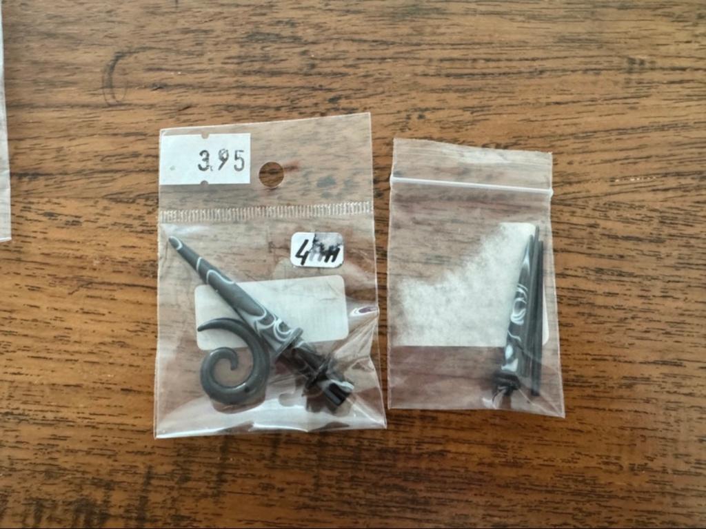 Stretchers 1mm 2mm 3mm 4mm 5mm, Sieraden, Tassen en Uiterlijk, Piercings, Ophalen of Verzenden, Nieuw, Overige materialen, Oor- of Traguspiercing