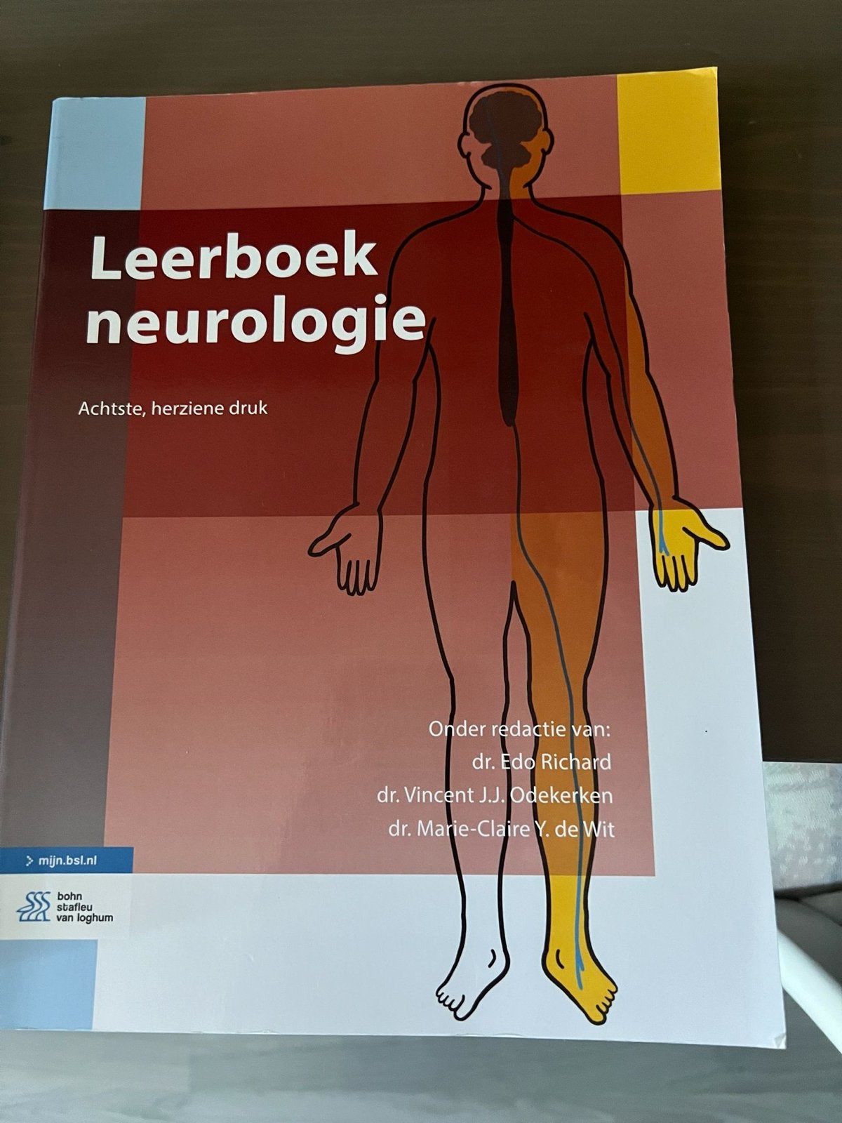 Leerboek neurologie - Achtste, herziene druk, Boeken, Ophalen of Verzenden, Beta, Zo goed als nieuw, WO