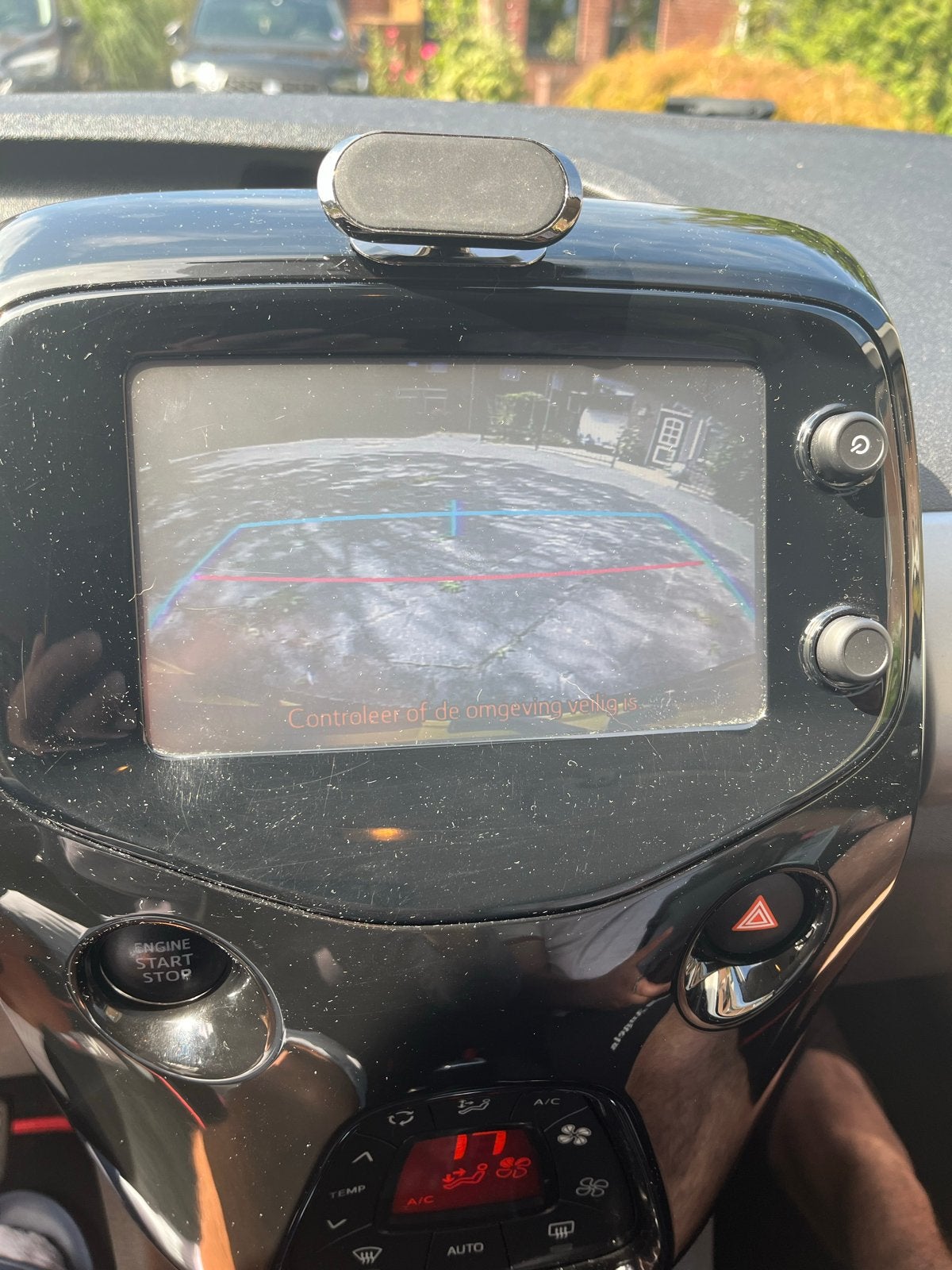 Originele autoradio met scherm - Aygo / 108 / C1, Ophalen of Verzenden, Gebruikt