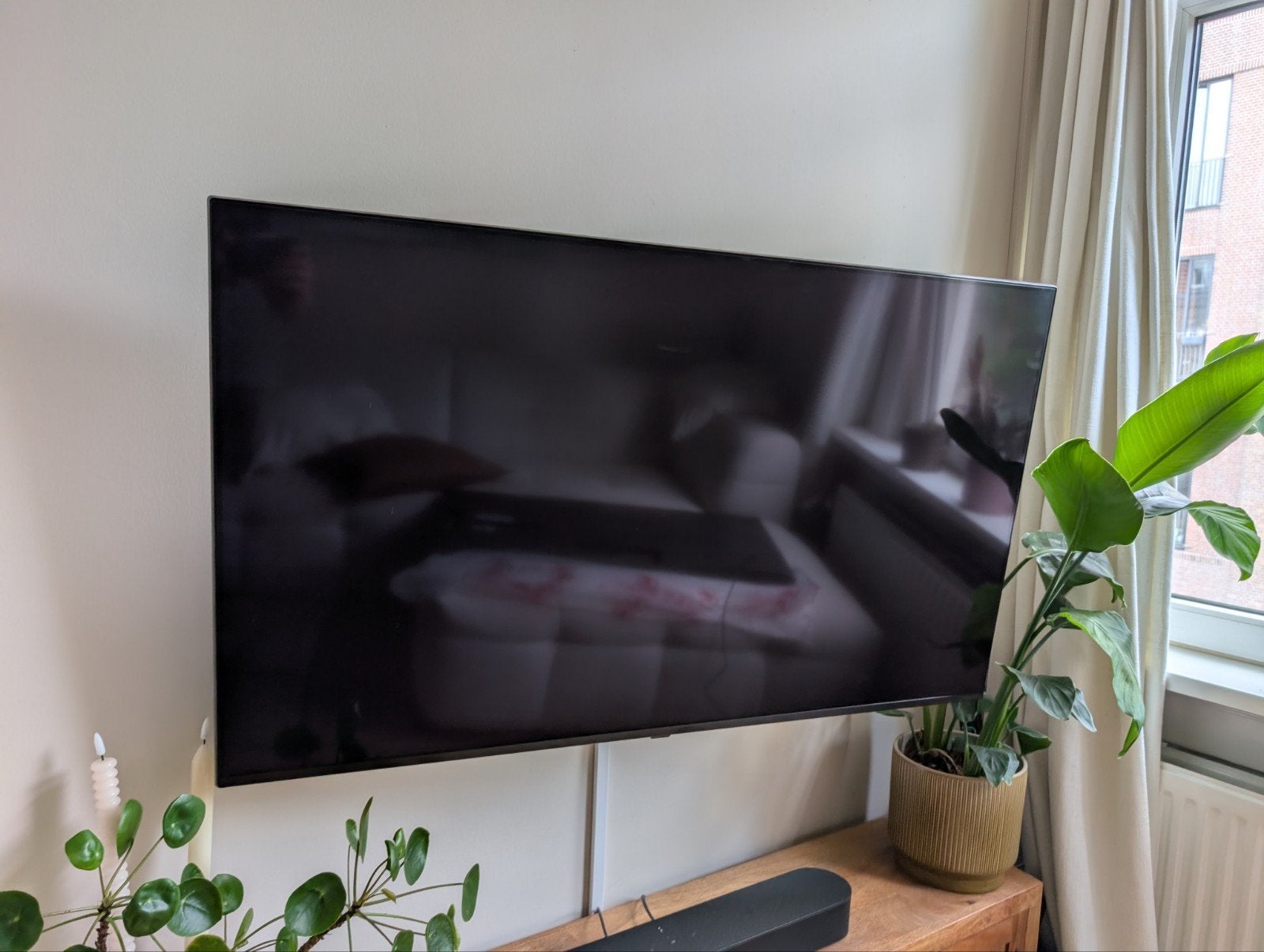 LG 49 inch NanoCell 4K UHD Smart TV (49SM8600PLA), Audio, Tv en Foto, Televisies, Ophalen, LED, 50 Hz, Zo goed als nieuw