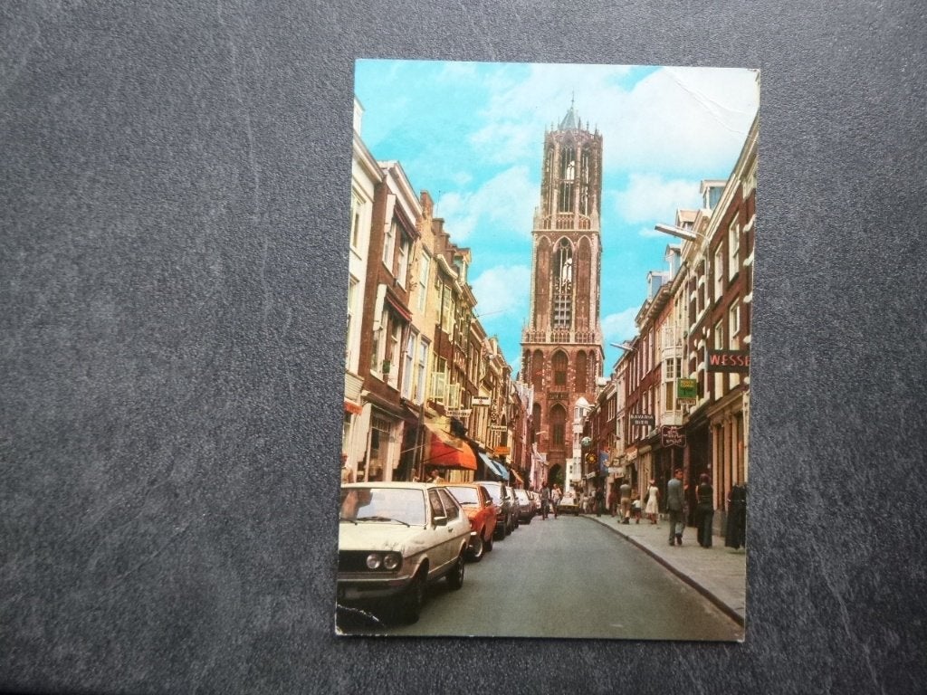 Utrecht, domtoren  auto 1979, Verzenden, 1960 tot 1980, Gelopen, Utrecht