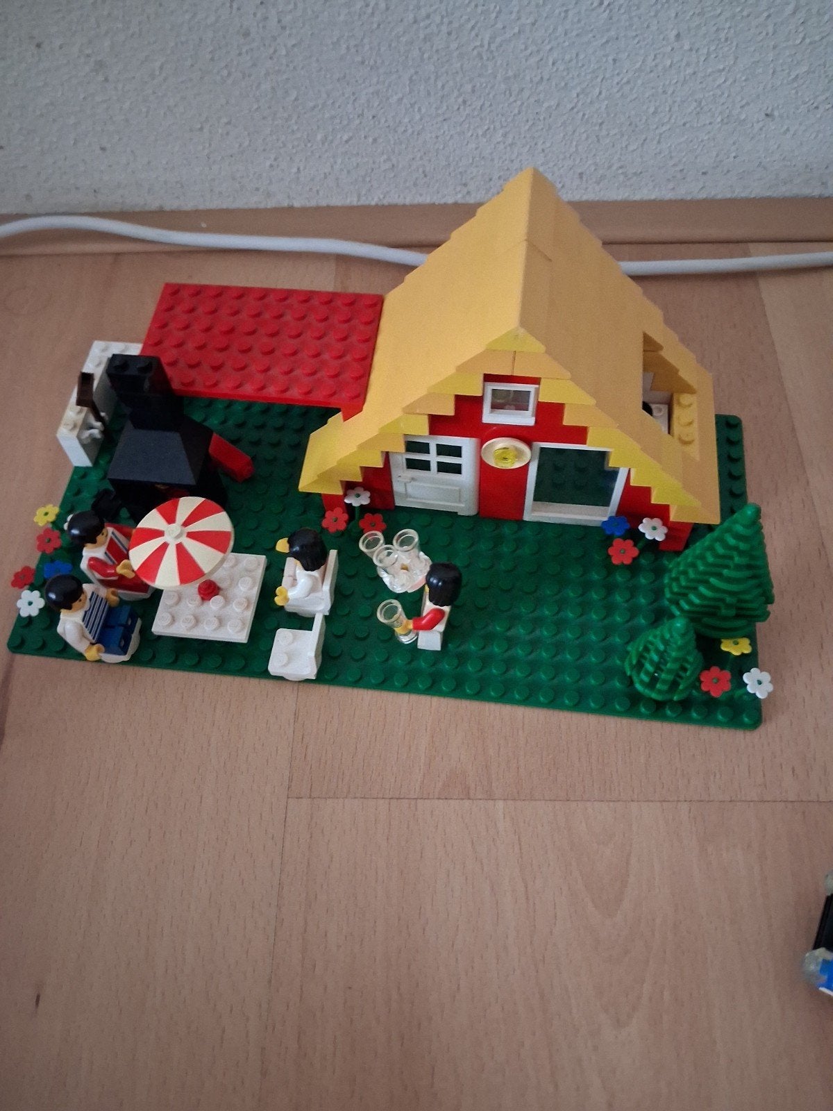 LEGO Legoland 6388 Holiday Home with Camper (1986), Ophalen of Verzenden, Gebruikt