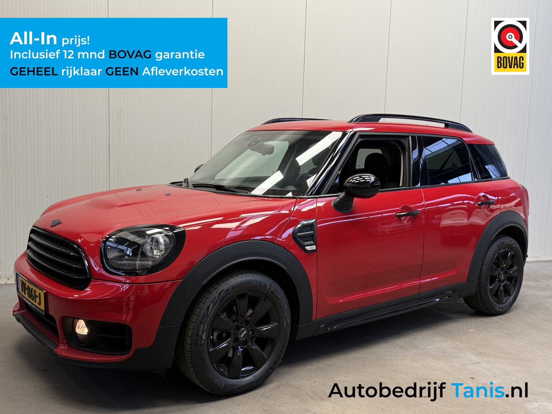 MINI Countryman 1.5 165PK Dutch Made Black Edition NAVI-PDC-, Auto's, Stof, Gebruikt, Euro 6, Countryman