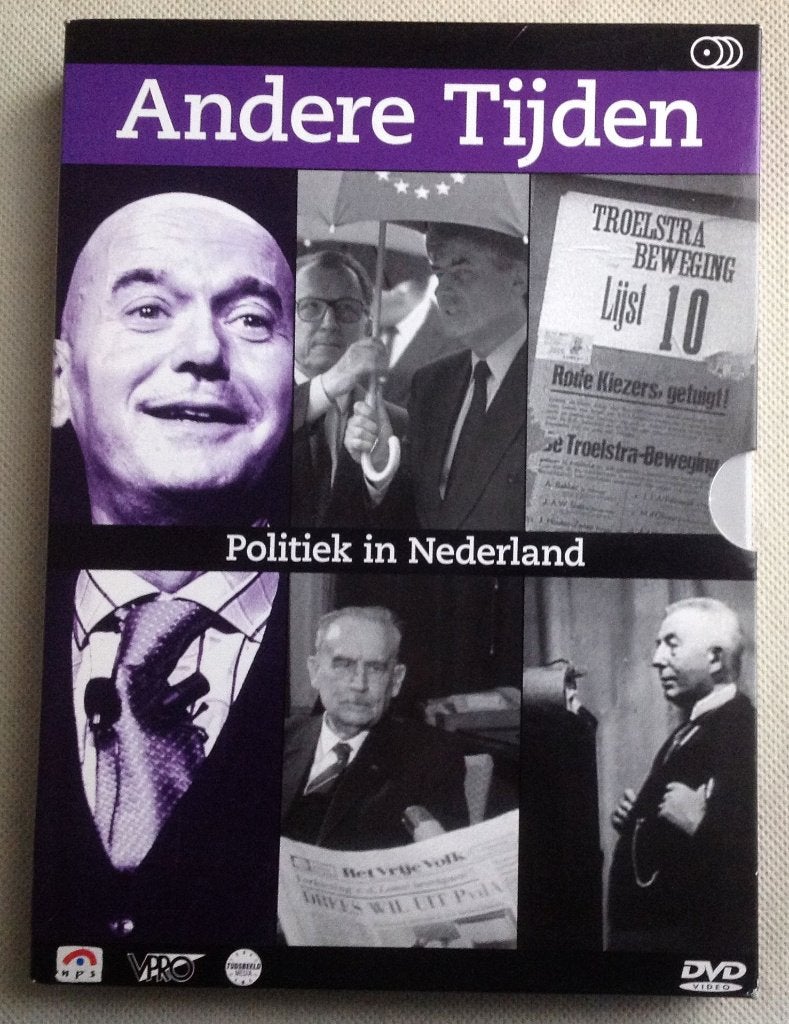 Politiek In Nederland Van Paul de Groot tot Pim Fortuyn 3DVD, Verzenden, Alle leeftijden, Nederlands, Politiek of Geschiedenis