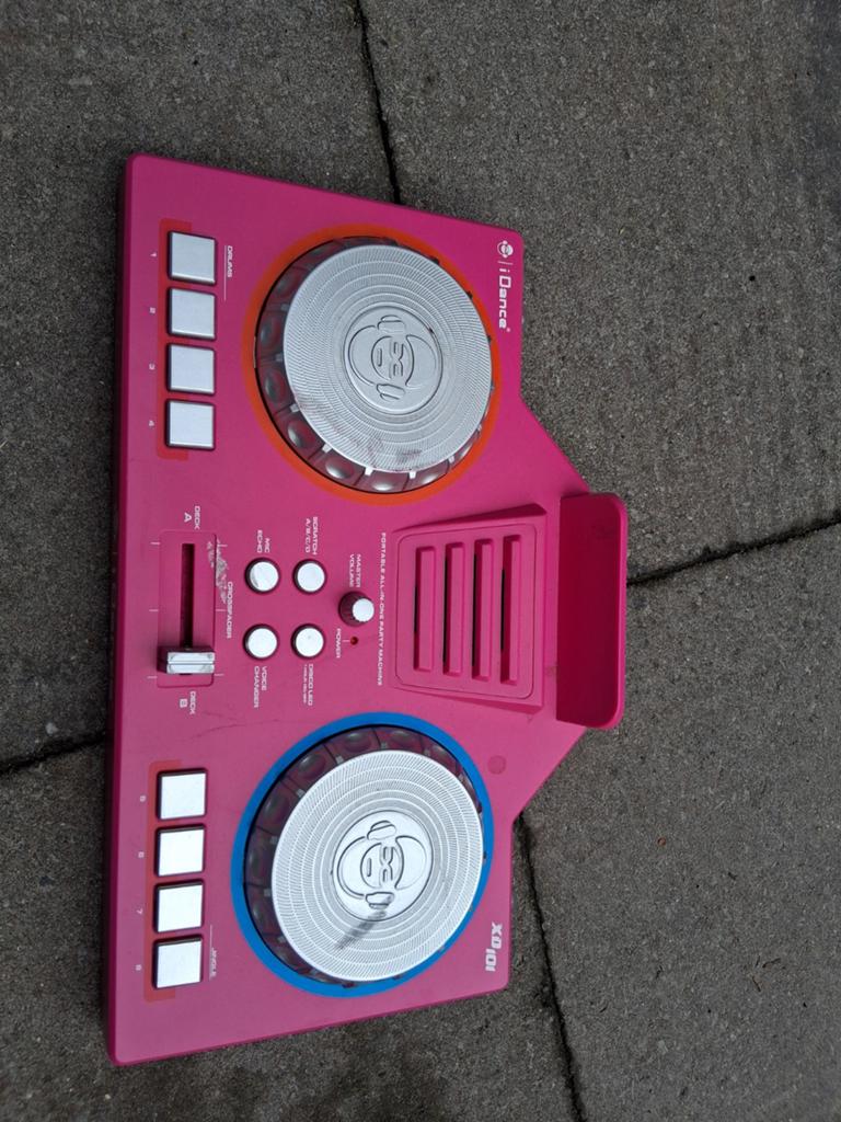 iDance XD101 Speelgoed Draaitafel Roze, Ophalen of Verzenden, Gebruikt, Meisje