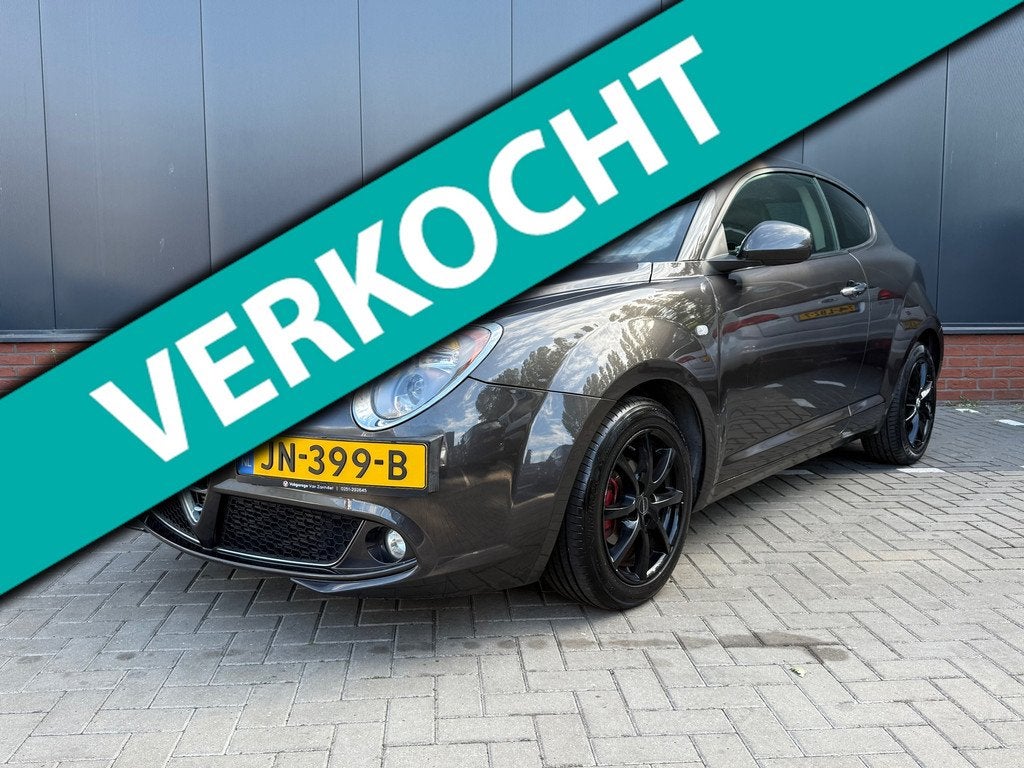 Alfa Romeo MiTo 0.9 TwinAir Exclusive (12 mnd BOVAG-Garantie, 12 maanden, Gebruikt, 100 pk, 49 €/maand