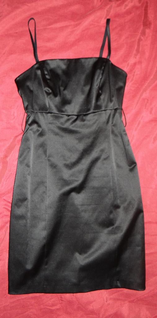 Leuke zwarte STEPS jurk, Ophalen, Zwart, Knielengte, Steps