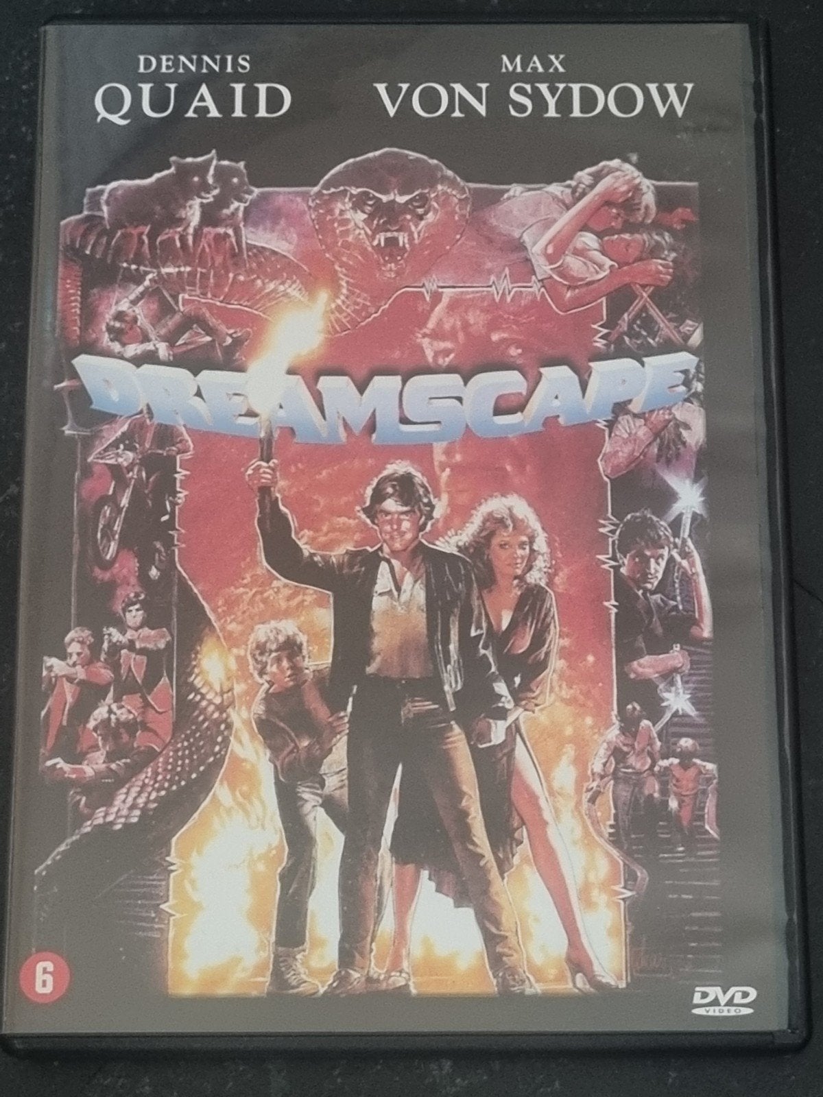 Dreamscape DVD - Sci-Fi/Thriller met Dennis Quaid, Engels, Nederlands, Science Fiction en Fantasy, Ophalen of Verzenden