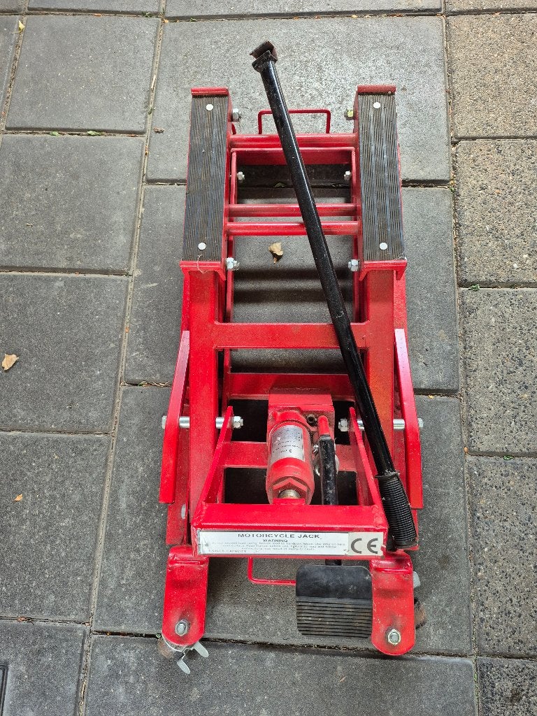 Motorkrik, Motoren, Ophalen, Gebruikt