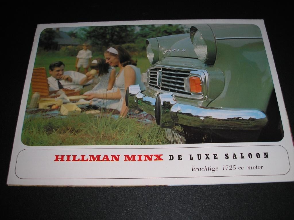 Rootes Hillman Minx de Luxe Saloon, Ophalen of Verzenden, Gelezen, Overige merken