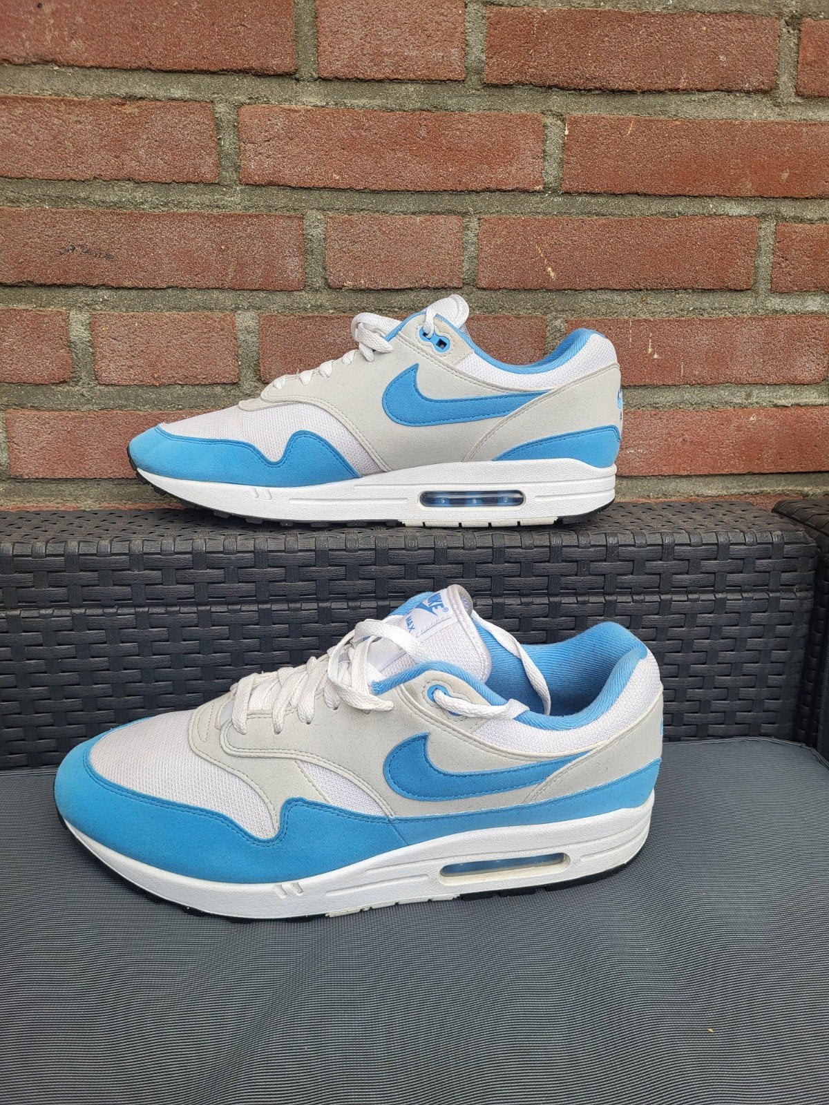 Nike Air max 1 airmax one. maat 47, kan ook als 46, Nike air max, Wit, Ophalen of Verzenden, Sneakers of Gympen