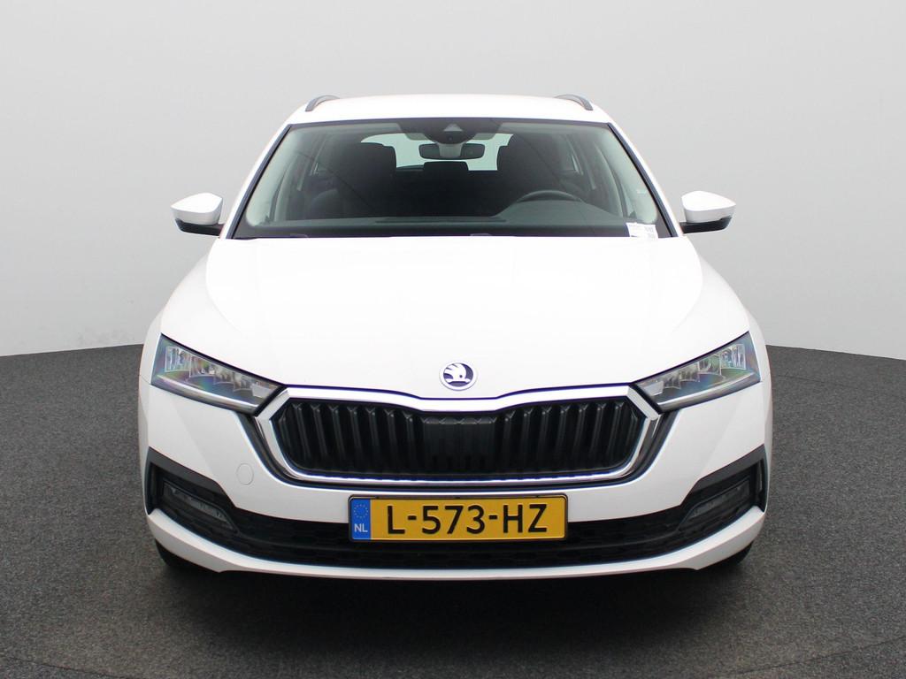 Skoda Octavia Combi 1.0 TSI Ambition, Auto's, Skoda, 12 maanden, Stof, Gebruikt, Wit